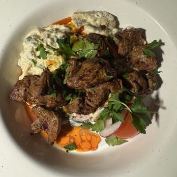 Meyhouse - PASTIRMALI HUMMUS - Turkish Near Me - Sunnyvale, California