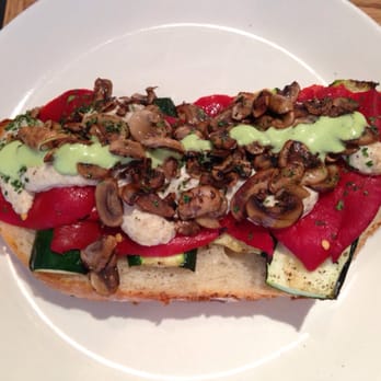 Copa Vida - Roasted veggie sandwich. It's as good as it looks! - New American Near Me - Pasadena, California