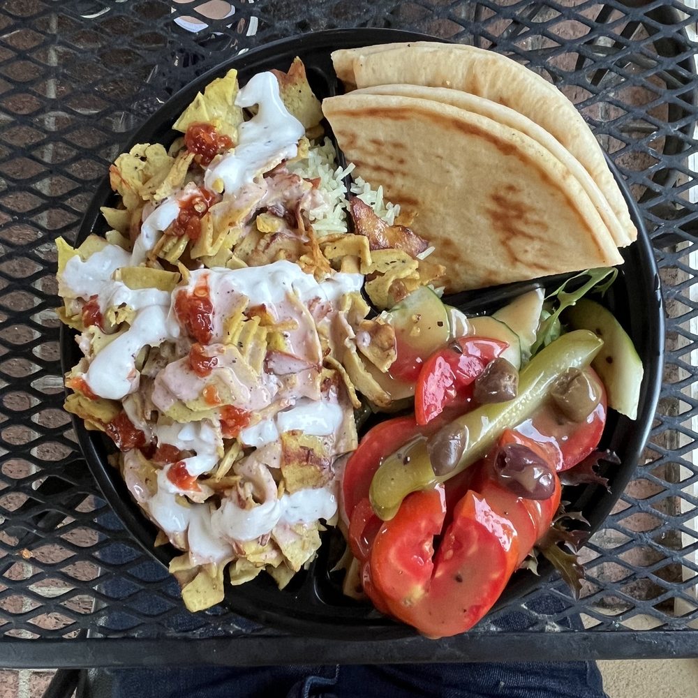 Sam's Cuisine - chicken shawarma platter - Mediterranean Near Me - Davis, California Sam's Cuisine - chicken shawarma platter - Mediterranean Near Me - Davis, California