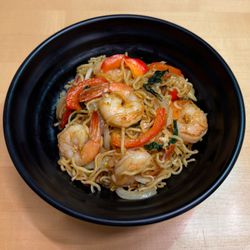 Bistro Elysium - Drunk Street Noodles with Shrimp