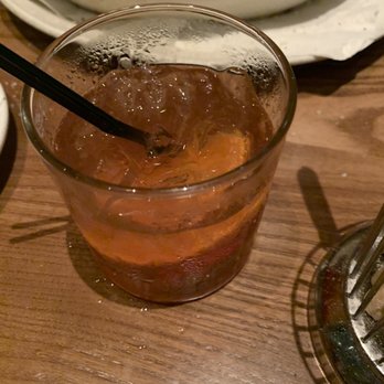 Prego Restaurant - Watered Old fashioned with ice chips - Italian Near Me - Tustin, California Prego Restaurant - Watered Old fashioned with ice chips - Italian Near Me - Tustin, California