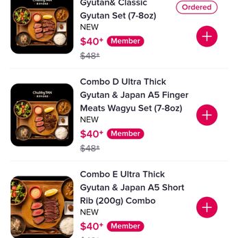 Chubby TAN - Menu Pages - Japanese Near Me - Rowland Heights, California