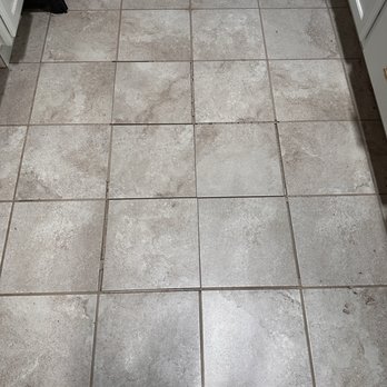 CRC Tile Installation - Before Carlos' installation. - Flooring Near Me