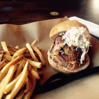Mission BBQ - NC pulled pork sandwich - Barbeque Near Me - Laurel, Maryland