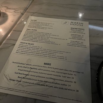 Marsh House - Menu - Southern Near Me - Nashville, Tennessee Marsh House - Menu - Southern Near Me - Nashville, Tennessee