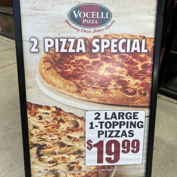 Vocelli Pizza - La Plata - 2 large toppings $ 199 - Pizza Near Me - La Plata, Maryland Vocelli Pizza - La Plata - 2 large toppings $ 199 - Pizza Near Me - La Plata, Maryland