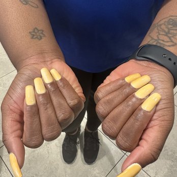 D N Nails Spa - Tuesday 1/31 bright orange - Waxing Near Me - Cooper City, Florida