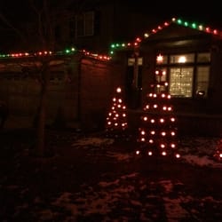 Our Christmas lights this year. Thanks Christmas Lighting Colorado!