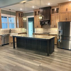 One on One Floor Covering - Luxury vinyl flooring
Thin brick backsplash
Interior Design Services