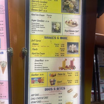 Twistee Treat - Menu - Ice Cream & Frozen Yogurt Near Me - St. Pete Beach, Florida Twistee Treat - Menu - Ice Cream & Frozen Yogurt Near Me - St. Pete Beach, Florida