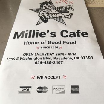 Millie's Cafe - Pasadena - Menu - Breakfast & Brunch Near Me - Pasadena, California Millie's Cafe - Pasadena - Menu - Breakfast & Brunch Near Me - Pasadena, California