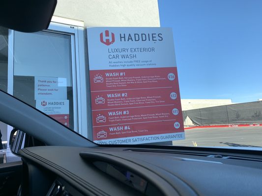 Menu photo 3 Haddies Las Vegas, NV