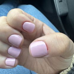 Rose Nails - Bleeding cuticles after service.