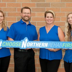Northern Rehab Physical Therapy Specialists - Our Genoa Team - Melissa W., Todd, Liza, and Lauren - are here to help you with all your physical therapy needs.
