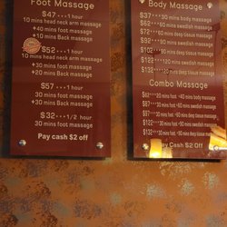 Happy Feet Massage - Pricing