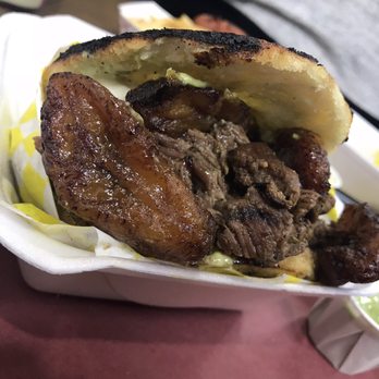 Pepito's Plaza - Arepa de carne con platanito - Burgers Near Me - Doral, Florida Pepito's Plaza - Arepa de carne con platanito - Burgers Near Me - Doral, Florida