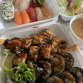 Sushi Jun - a variety of sushi in a styrofoam container - Food Near Me - Newmarket, Ontario Sushi Jun - a variety of sushi in a styrofoam container - Food Near Me - Newmarket, Ontario