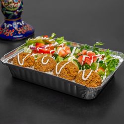 Tasty Chicken Box - Falafel over Rice