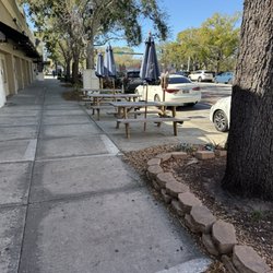 St Pete Brewing Company - Patio seating