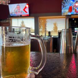 Robin's Northside Bar & Grill - Sitting at the bar.