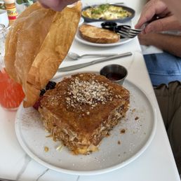 Baklava pancakes Baklava pancakes