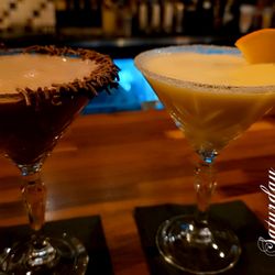 The Martini Lounge - Chocolate Cake & Orange Julius