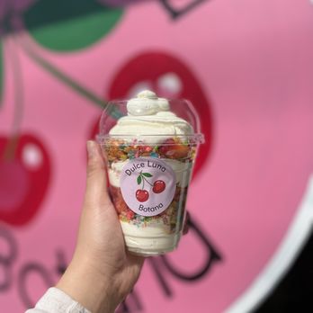 Dulce Luna Botana - Fruity pebbles cheesecake cup - Desserts Near Me - Marshall, Texas Dulce Luna Botana - Fruity pebbles cheesecake cup - Desserts Near Me - Marshall, Texas