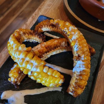 Rancher Butcher Chef - Corn ribs with white bbq sauce - finger lickin' great. - Butcher Near Me - Bend, Oregon