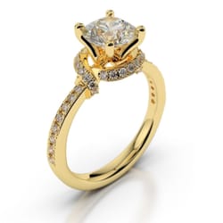 Brick City Gold Inc - 18k Diamond Engagement Ring