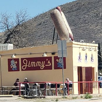Jimmy's Hot Dog Company - Definitely worth a U-Turn !!! - Hot Dogs Near Me - Bisbee, Arizona Jimmy's Hot Dog Company - Definitely worth a U-Turn !!! - Hot Dogs Near Me - Bisbee, Arizona