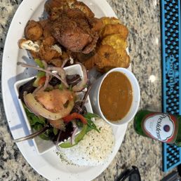 Mofongo/chicharron De Pollo/ Chicken Chunks