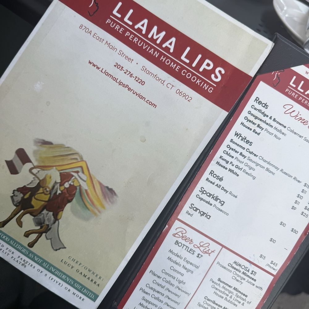 Llama Lips Restaurant - Peruvian Near Me - Stamford, Connecticut Llama Lips Restaurant - Peruvian Near Me - Stamford, Connecticut
