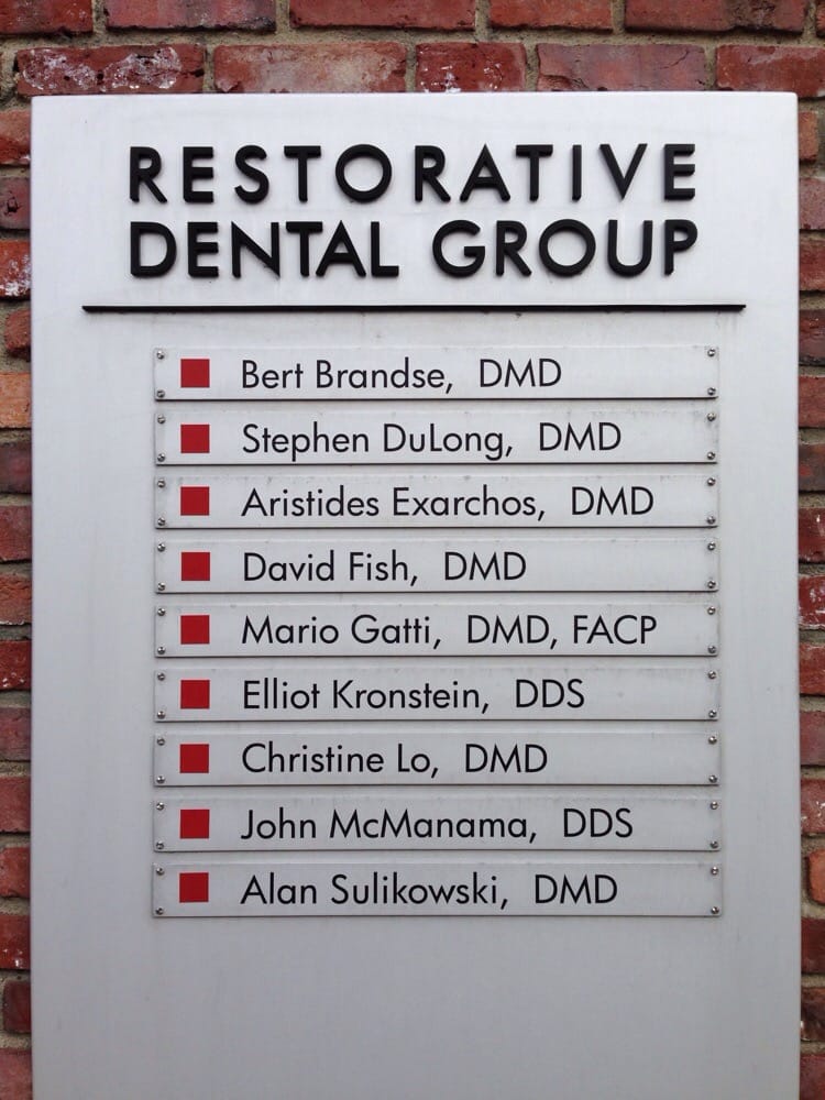 THE RESTORATIVE DENTAL GROUP OF CAMBRIDGE Updated August 2024 19
