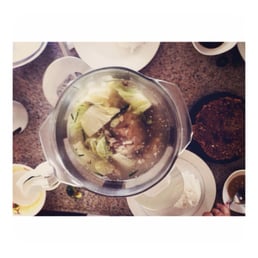Bulalo and okoy. :)