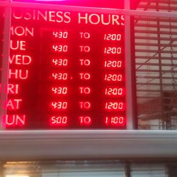 Daylight  Donuts - Hours