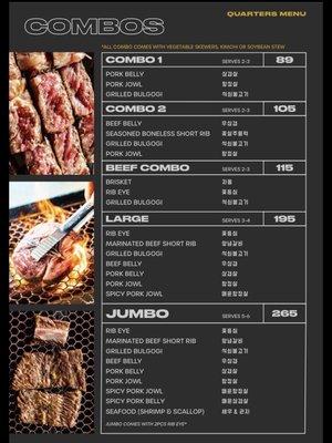Menu photo 1 Quarters Korean BBQ Los Angeles, CA Menu photo 1 Quarters Korean BBQ Los Angeles, CA
