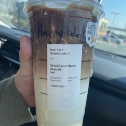 Starbucks - Birthday day drink thank you !