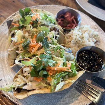Mash'D - 3 Bulgogi Tacos - great flavor - New American Near Me - Frisco, Texas