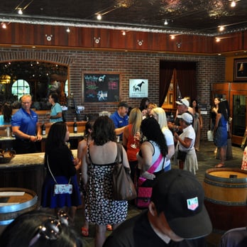 Concannon Vineyard - The tasting room on a typical Saturday. - Wine Tasting Room Near Me - Livermore, California