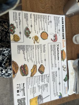 Menu photo 7 Glen Park Cafe San Francisco, CA