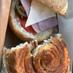 Salgados Bakery - Fresh Slider & Cynamon Resins Swirl & Salgado's Mexican /Guatemalan Bakery. Kimball Brown CTA Station.Nice Service!Fresh Pastries!