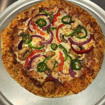 Mamma Ramona's Pizzeria - Long Beach - Artful veggie deluxe pizza - Pizza Near Me - Long Beach, California Mamma Ramona's Pizzeria - Long Beach - Artful veggie deluxe pizza - Pizza Near Me - Long Beach, California
