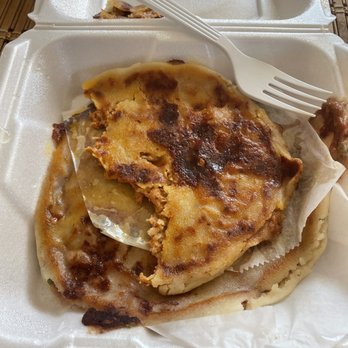 Pupusas Express - Loroco flower and Loco (everything) pupusas - Mexican Near Me - Annandale, Virginia Pupusas Express - Loroco flower and Loco (everything) pupusas - Mexican Near Me - Annandale, Virginia