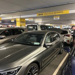Hertz - BMW 7 series. Extremely important to photograph and video all damage BEFORE leaving parking spot!