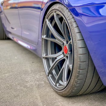 Baid Polish - Repaired and powder coated satin gunmetal. - Powder Coating Near Me - Anaheim, California