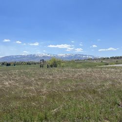 The Ranch Disc Golf Course - View of the mountains from the fairway on hole 3, front 9.