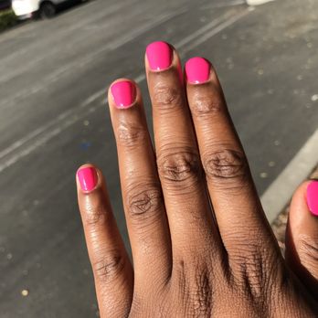 Tip To Toes Nails - Gel mani - Really clean and thorough job - Nail Salons Near Me - Concord, California