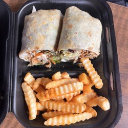Zaxbys - Zensational wrap meal