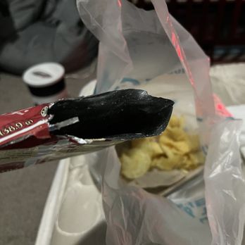 Tropical Smoothie Cafe - Chips were cut at the bottom and all fell out - Juice Bars & Smoothies Near Me - Las Vegas, Nevada