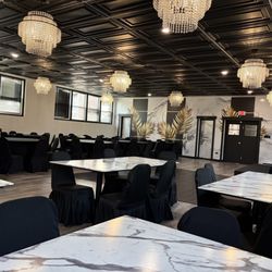 Indoor seating area